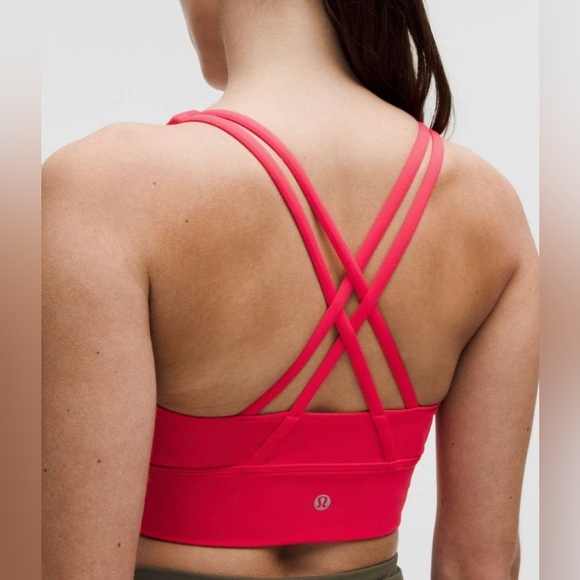 LULULEMON | Energy Longline Bra
Medium Support, B–D Cups Size 6 - Red Glow - Picture 8 of 12